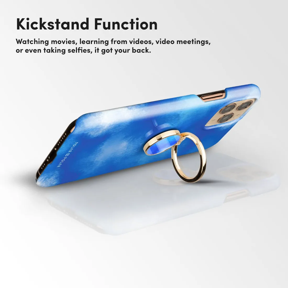 Clouds in Summer | Custom Phone Ring Holder  (Non-MagSafe)
