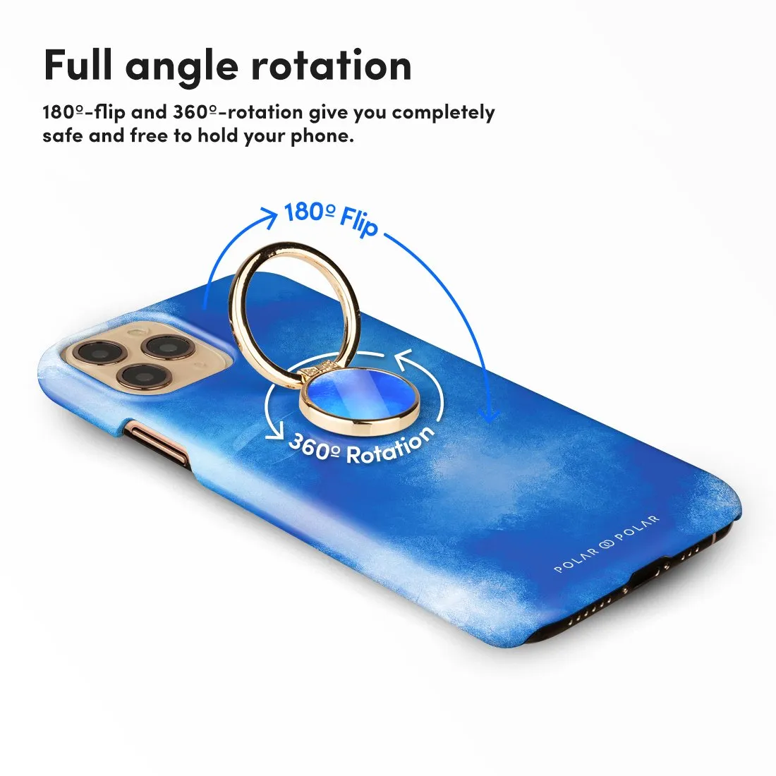 Clouds in Summer | Custom Phone Ring Holder  (Non-MagSafe)
