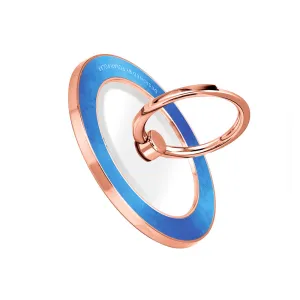 Clouds in Summer - Rose Gold MagSafe Phone Grip and Ring Holder Stand