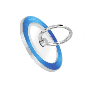 Clouds in Summer - Silver MagSafe Phone Grip and Ring Holder Stand