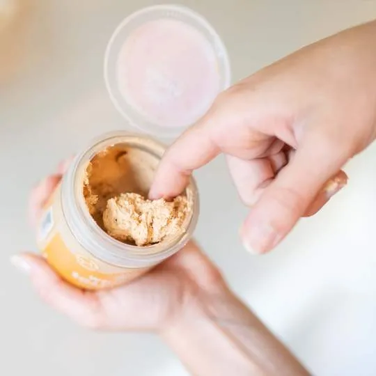 Coconut Papaya Whipped Soap & Scrub