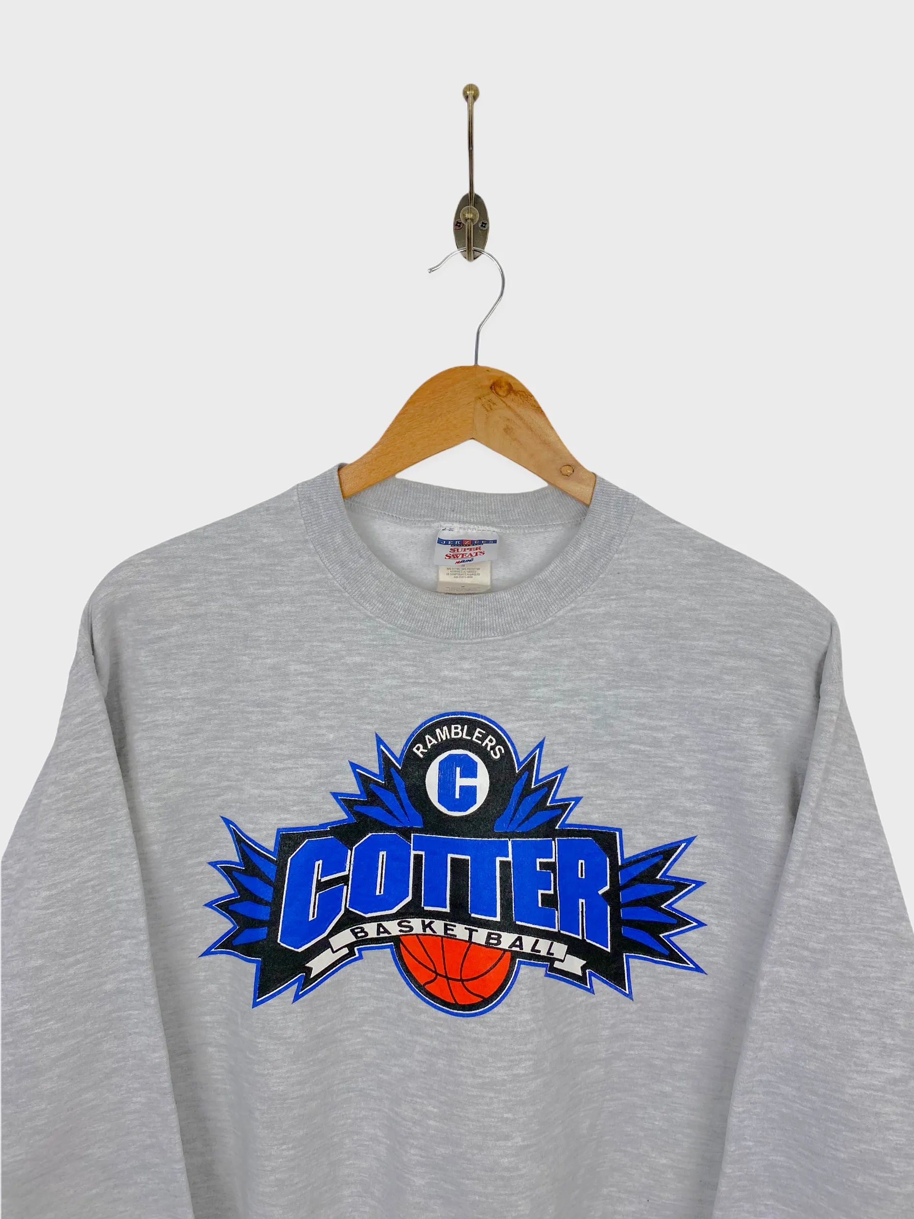 Cotter Ramblers Basketball Vintage Sweatshirt Size 8