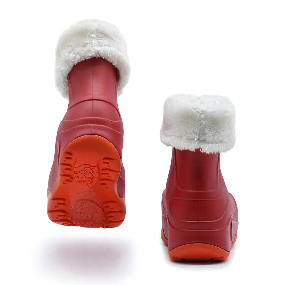 Crimson Navarra Boots with Napped Linings Women