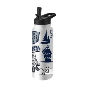 Culver Summer Iconic Graphic  Stainless Quencher Bottle - 34 oz
