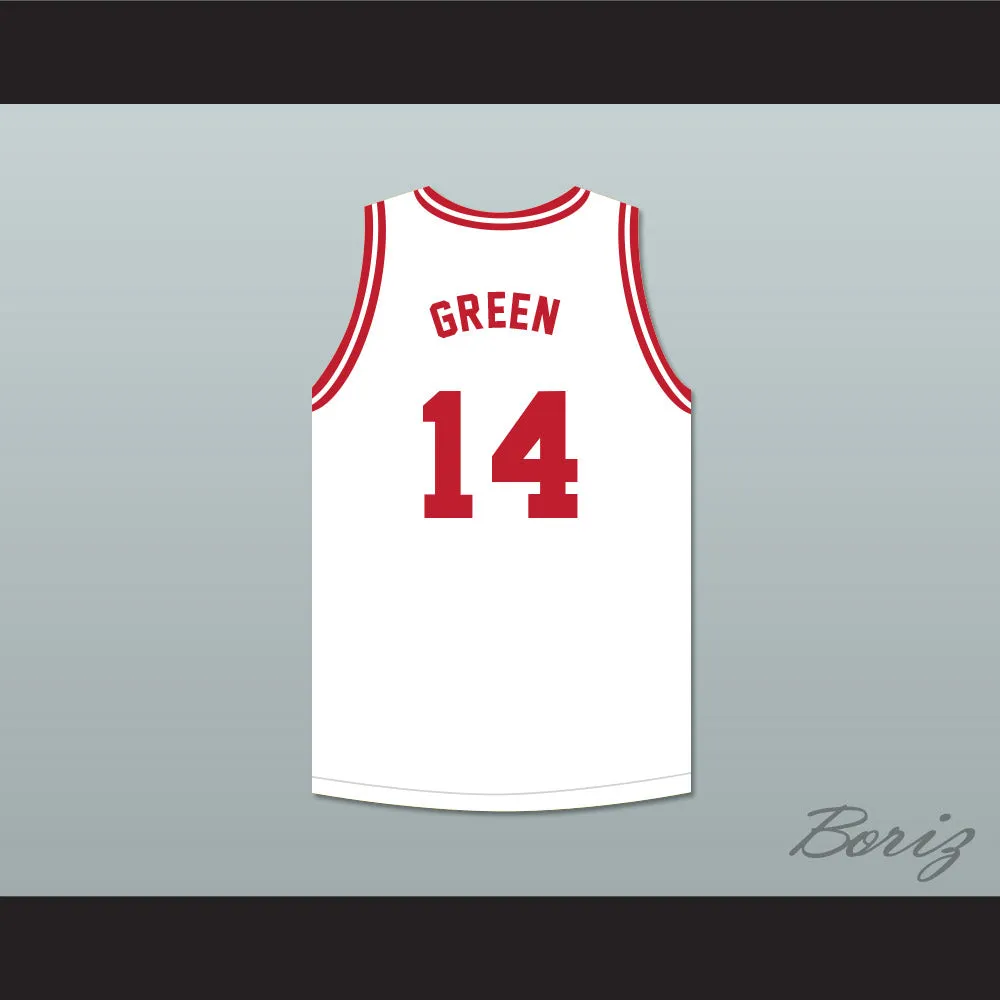 Danny Green 14 Tijuana Piranhas White Basketball Jersey Mexican Expansion Team