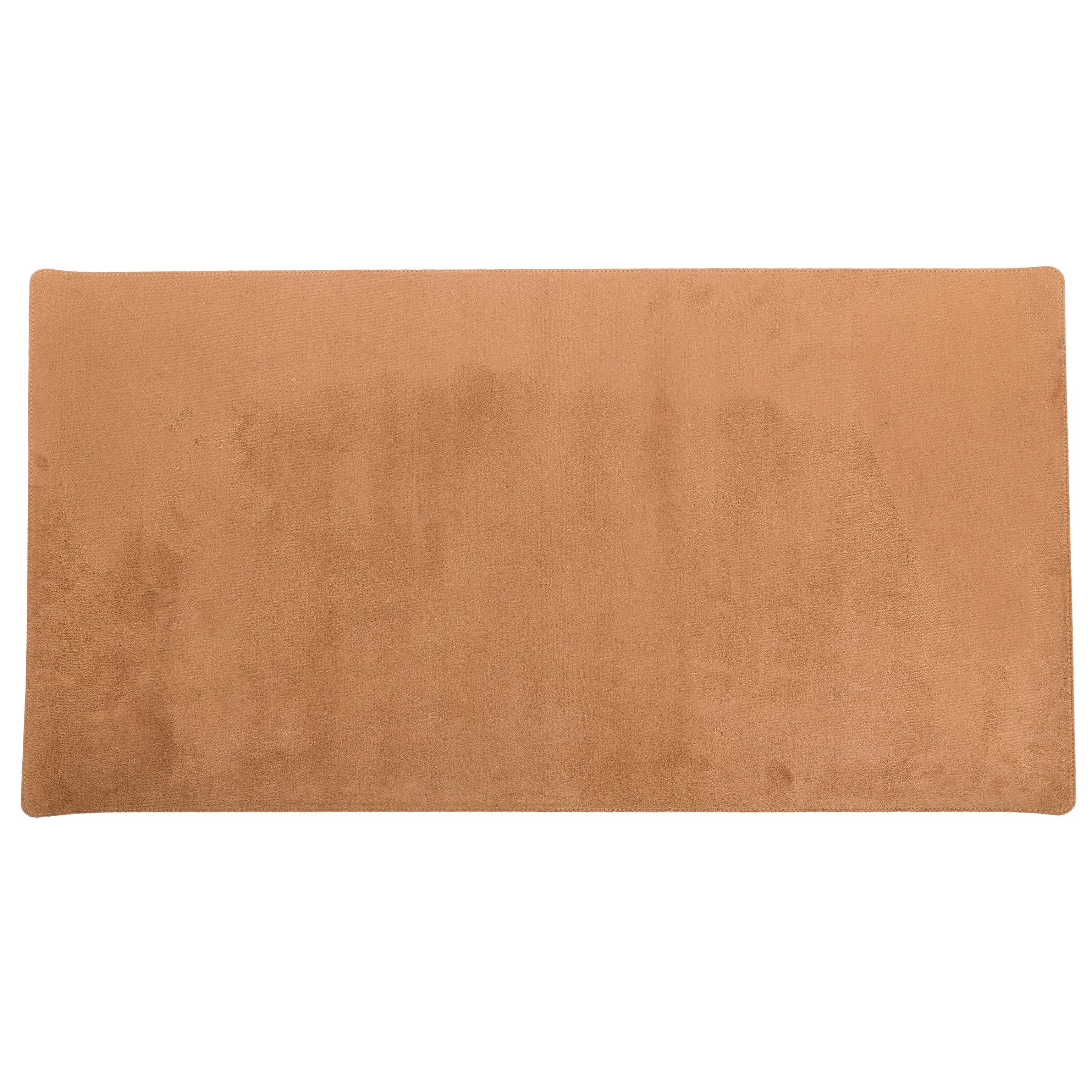 DelfiCase Genuine Brown Leather Deskmat, Computer Pad, Office Desk Pad