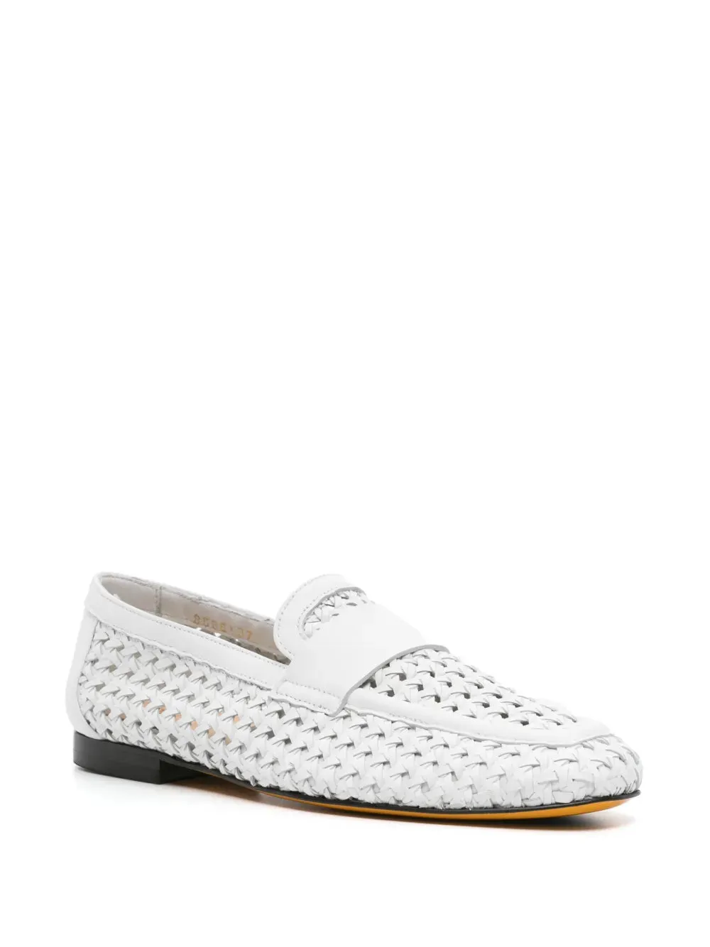 Doucal's interwoven leather loafers