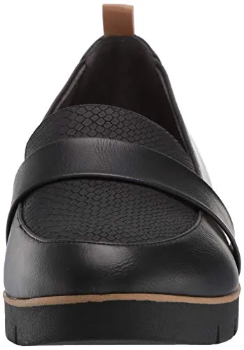 Dr. Scholl's Shoes Women's Webster Slip On Loafer, Black, 10 Wide US