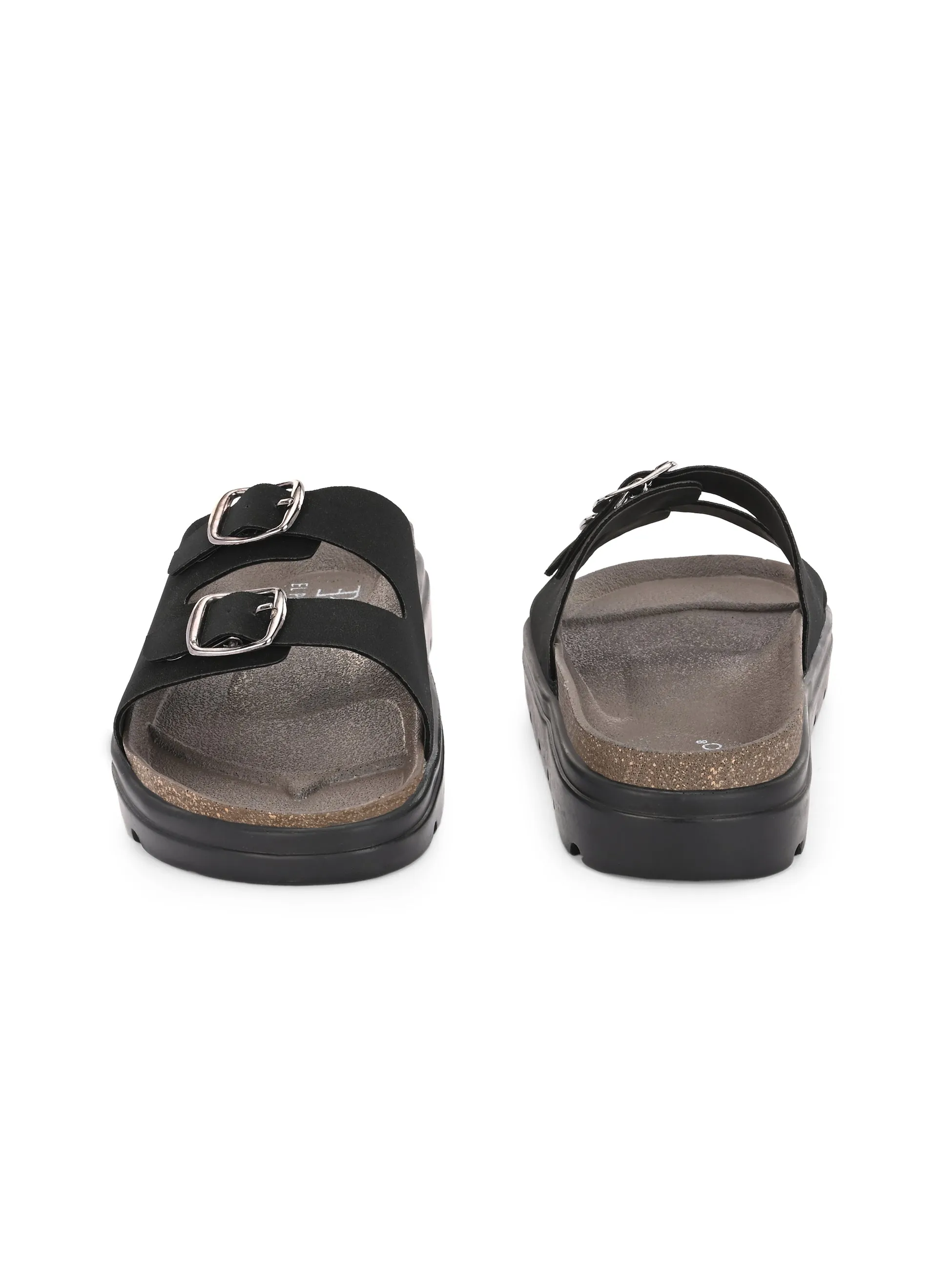 El Paso Women Open Toe Comfort Heel Sandals