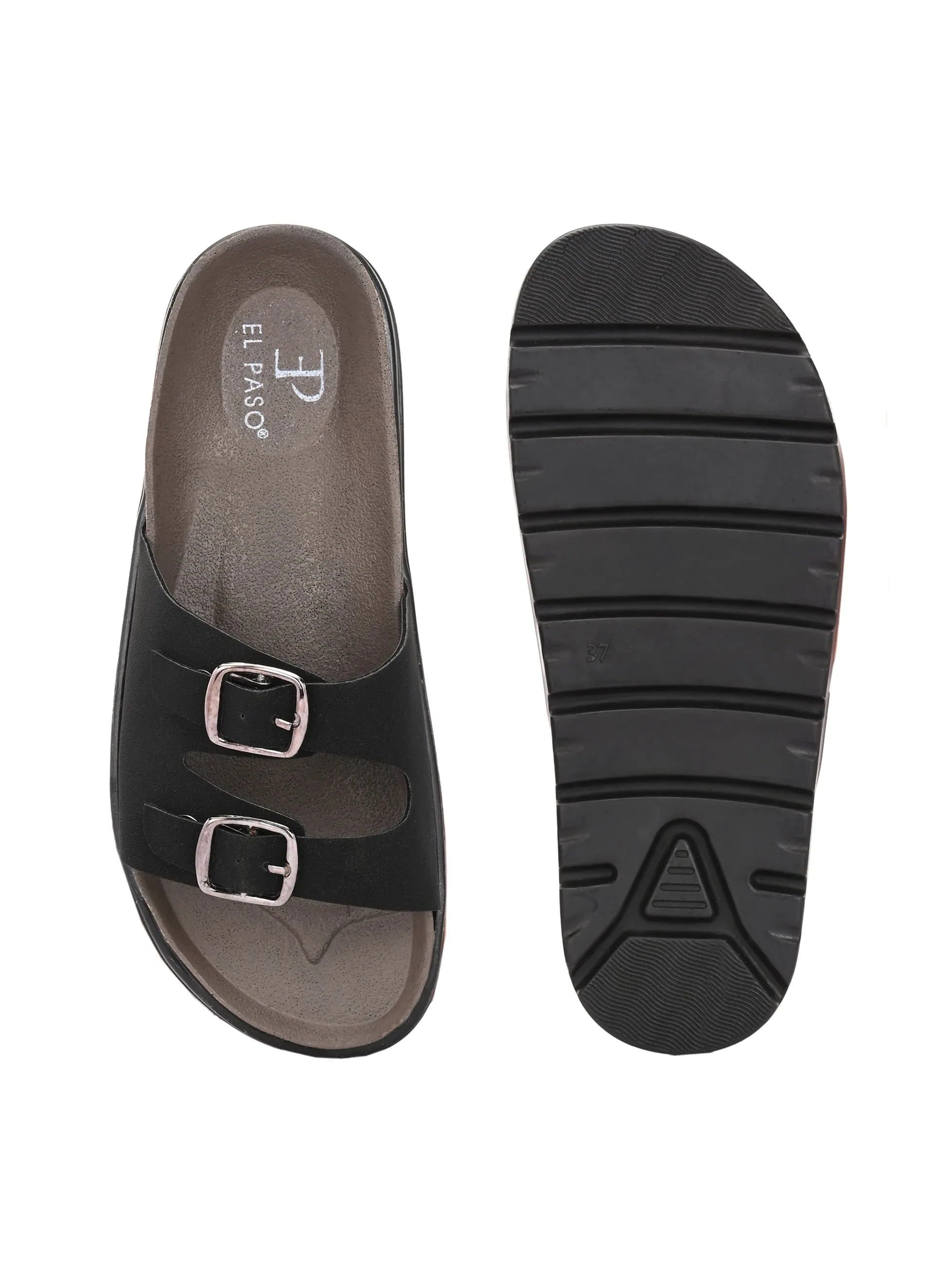 El Paso Women Open Toe Comfort Heel Sandals