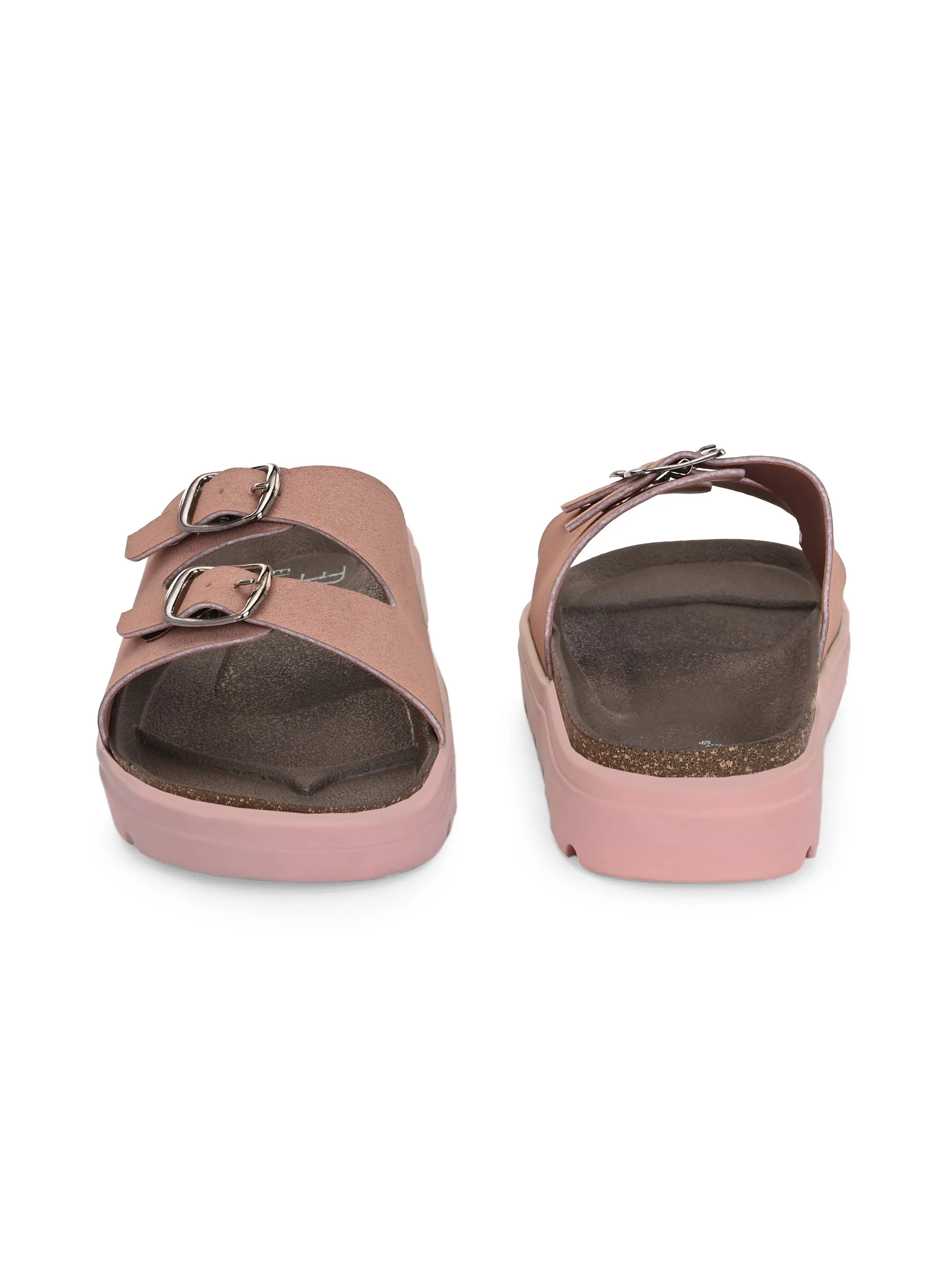 El Paso Women Open Toe Comfort Heel Sandals