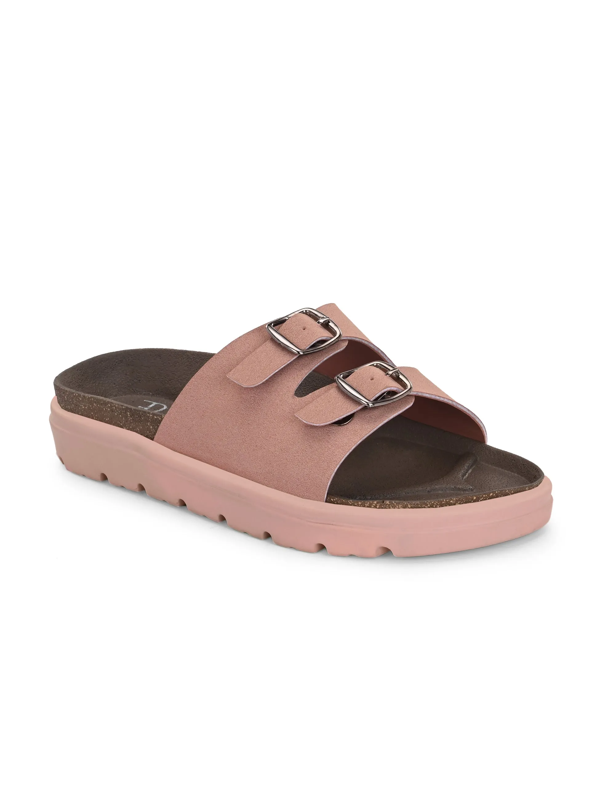 El Paso Women Open Toe Comfort Heel Sandals