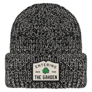 Entering The Gahden Shamrock Patch Chunky Knit