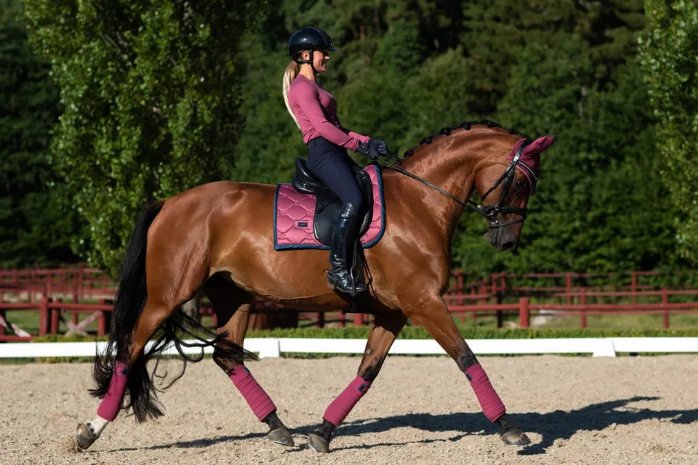 Equestrian Stockholm Dressage Pad Timeless Rose Pink