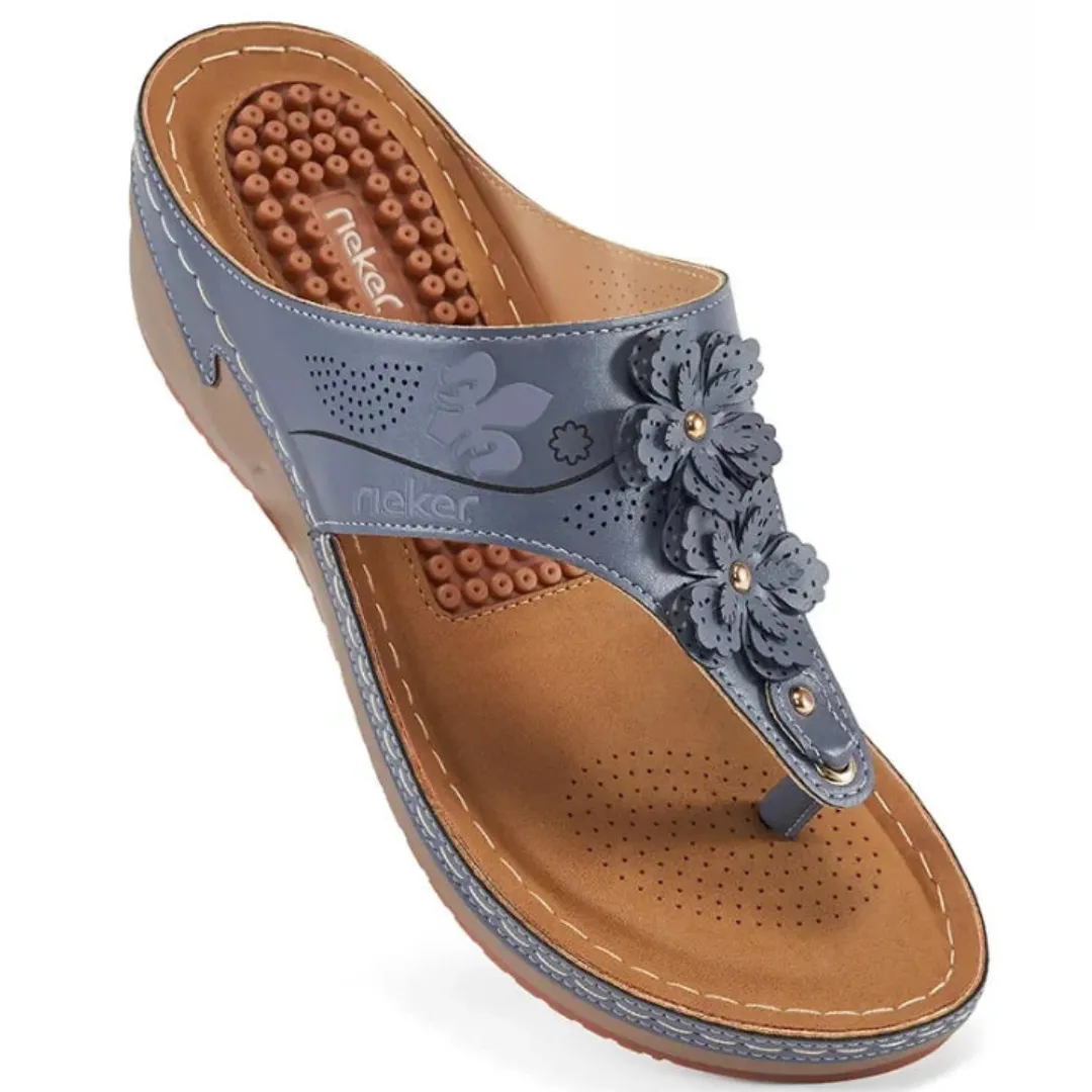 Fae™ Orthopaedic Sandal with Floral Design