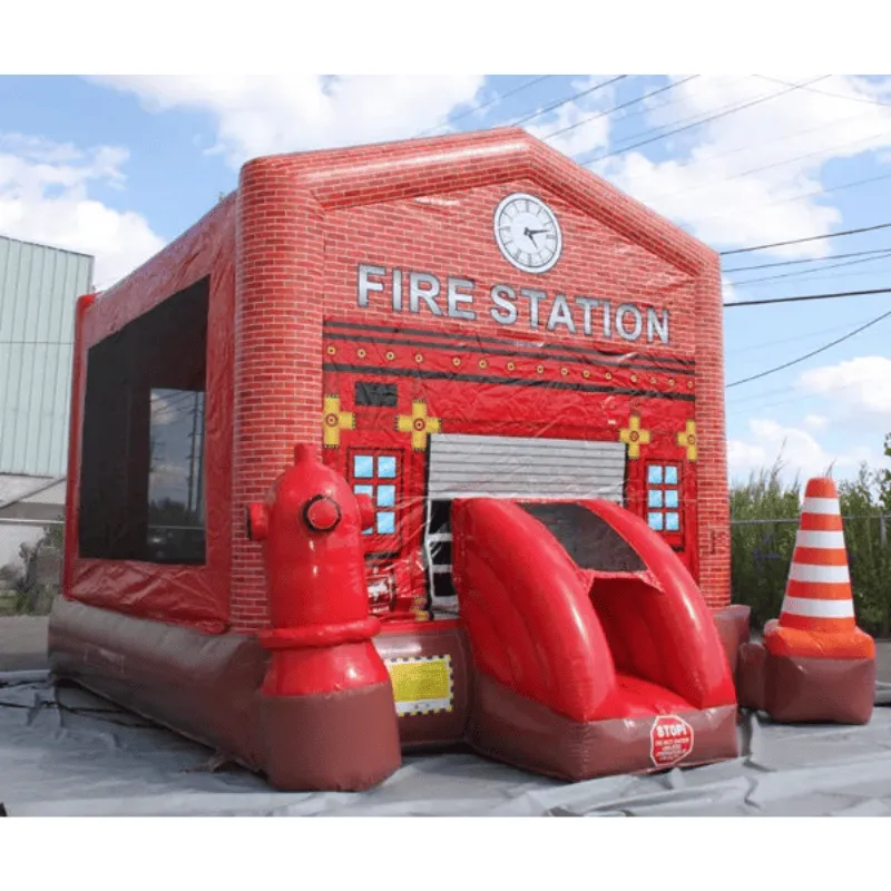 Fire Station Bouncy House