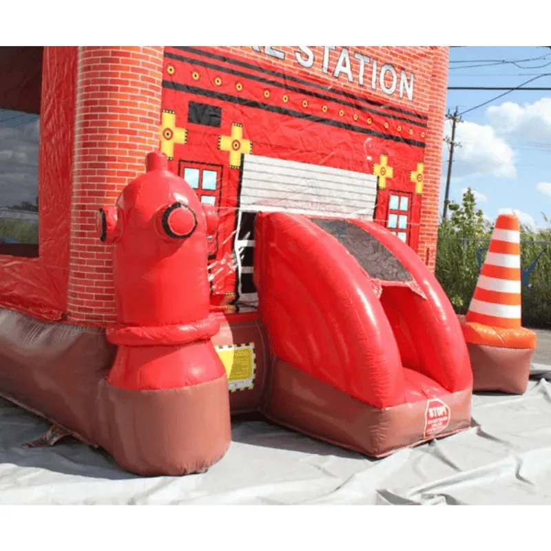 Fire Station Bouncy House