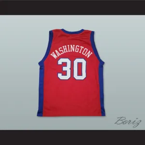 Flex Alexander Flex Washington 30 Pro Career Basketball Jersey One on One