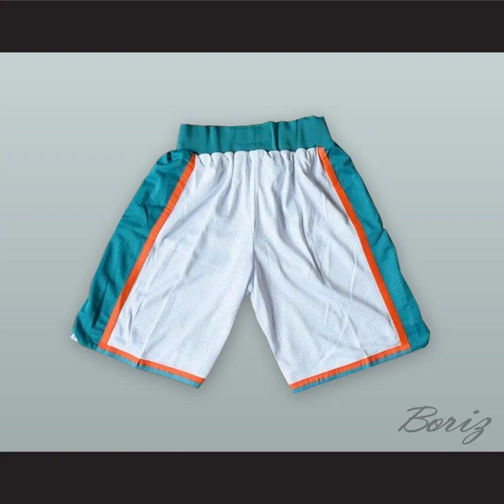 Flint Tropics White Basketball Shorts
