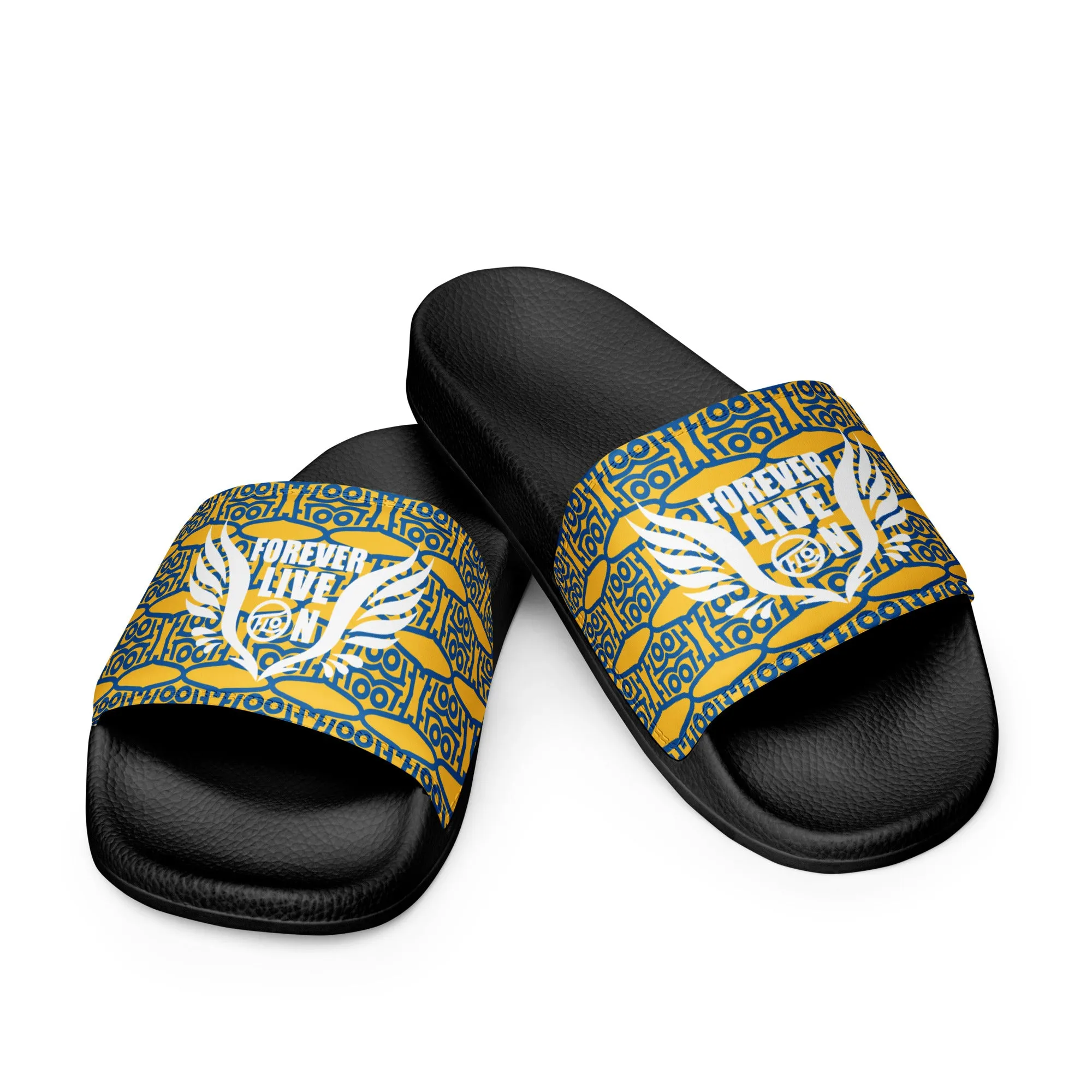 FLO Women's Flops (Yellow & Blue Edition)