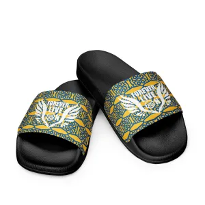 FLO Women's Flops (Yellow & Blue Edition)