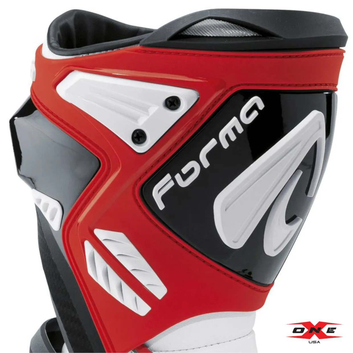 Forma Ice Pro Road Racing Boots - White / Red