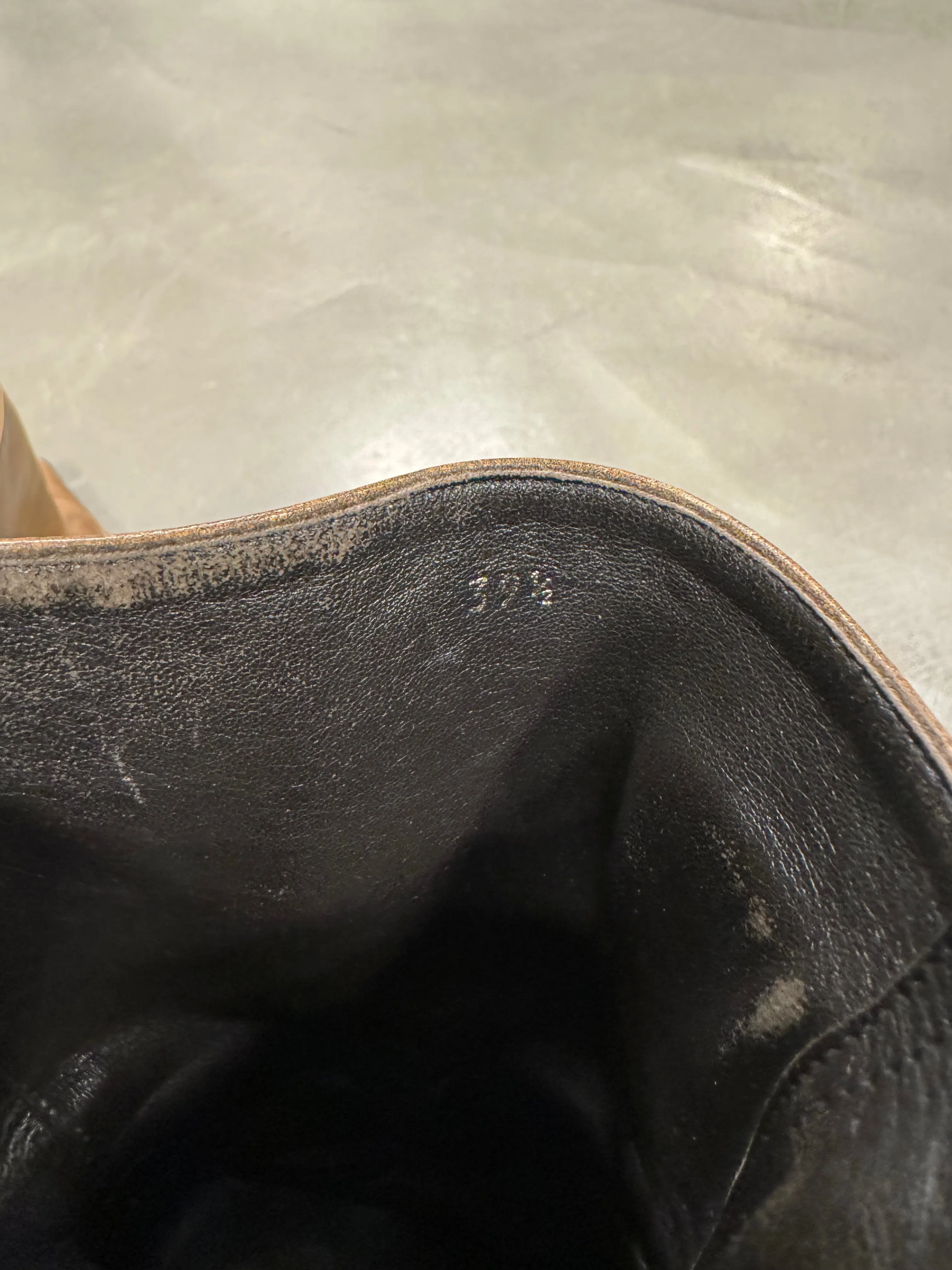 F/W1999 Miu Miu  padded leather biker moto boots