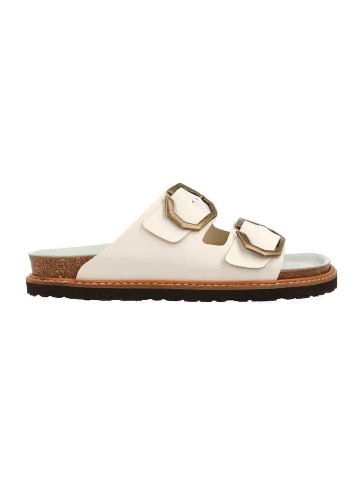 Galia White Sandals
