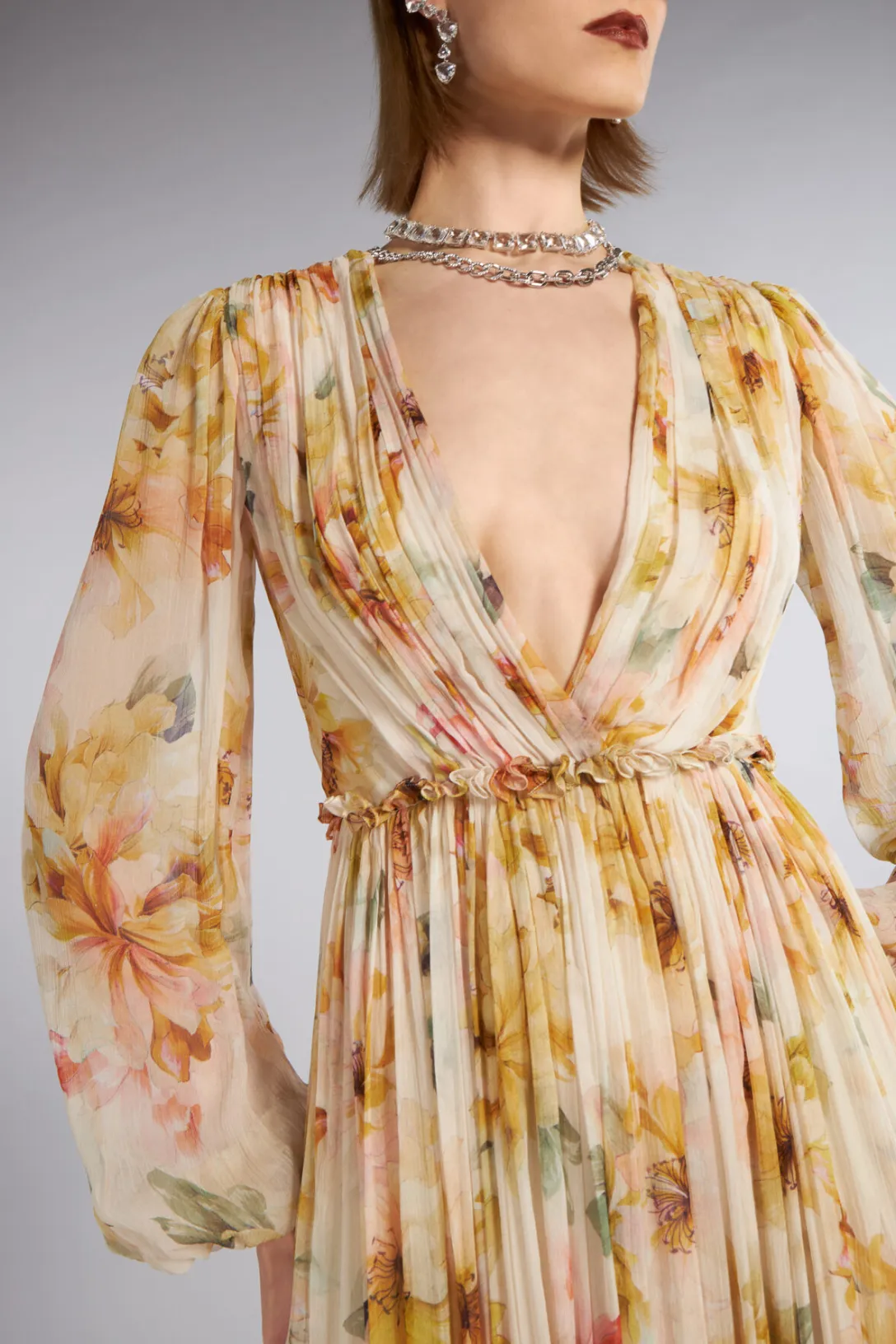 Gianna Gown | Multi Light Beige