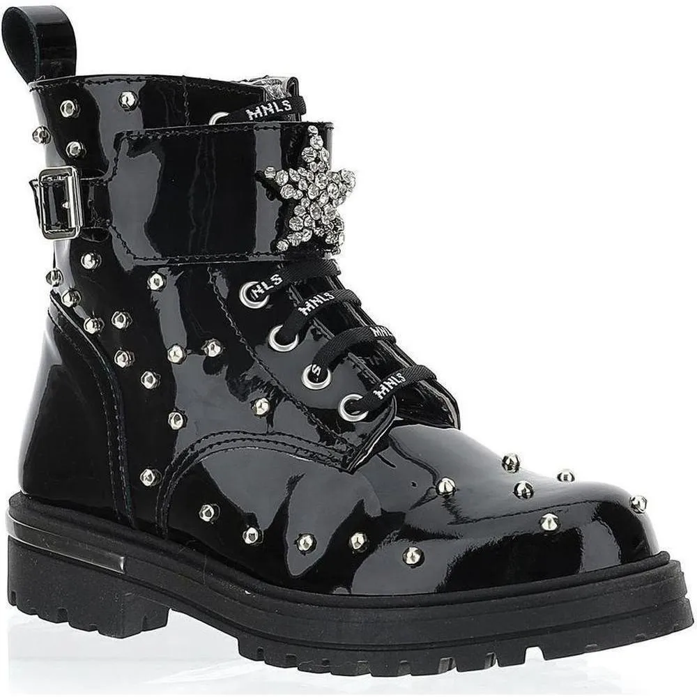 Girls Black Boots