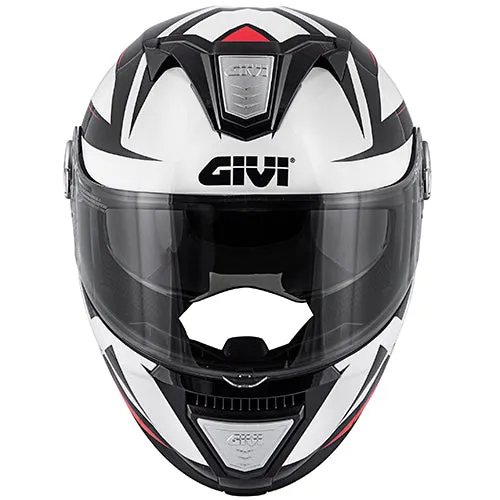 Givi HX23 Modular Flip Face Helmet - black/red - XXL only