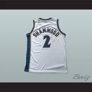 God Shammgod 2 Pro Career White Basketball Jersey