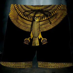 Golden Horus Black, Ancient Egypt 3D Short Men