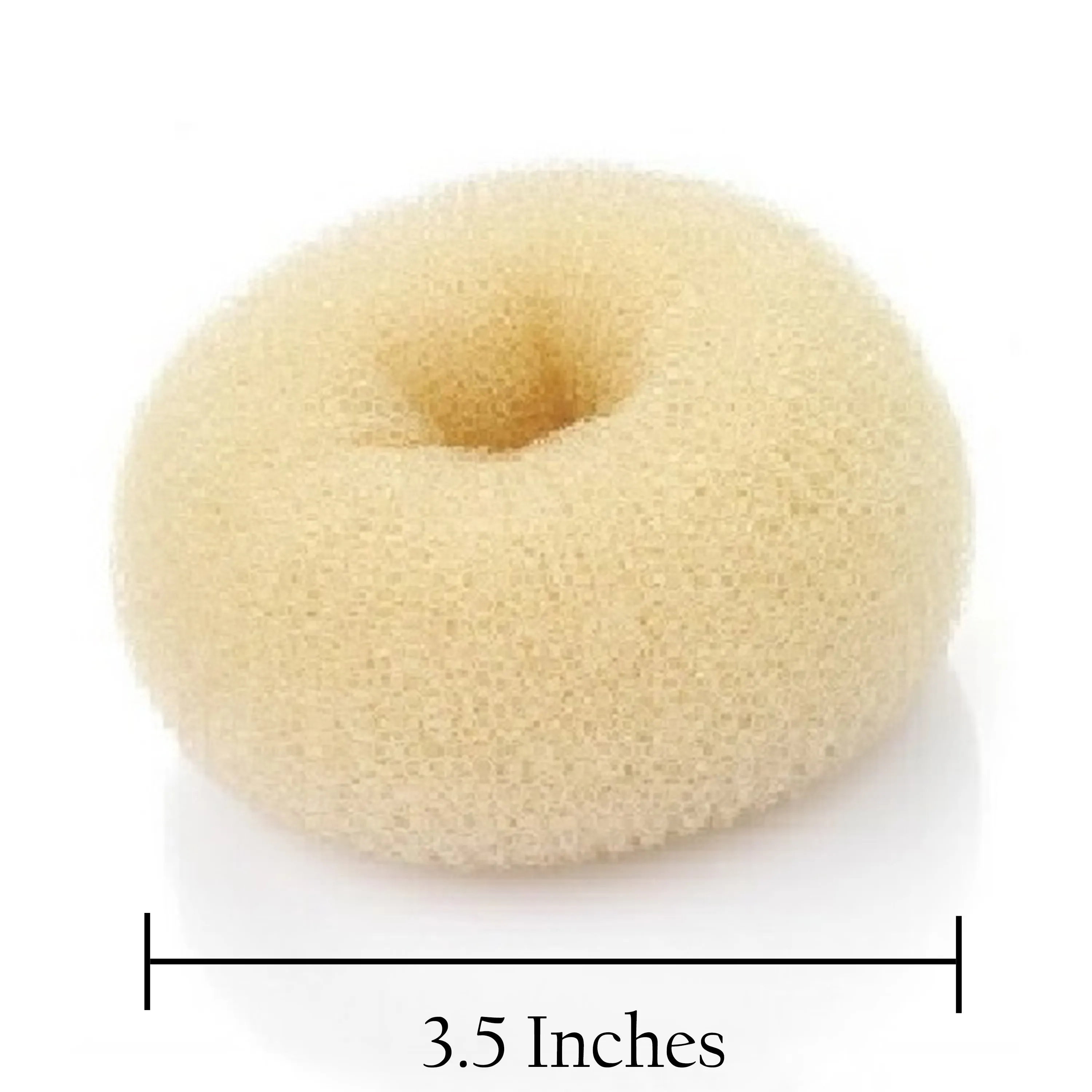 Hair Donut Bun Maker (Beige Color)