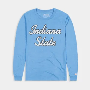 Indiana State Sycamores 1970s Script Long Sleeve