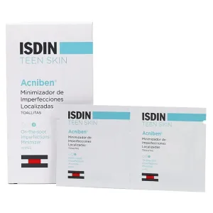 ISDIN TEEN SKIN ACNIBEN IMPERFECTION MINIMIZER WIPES 30s