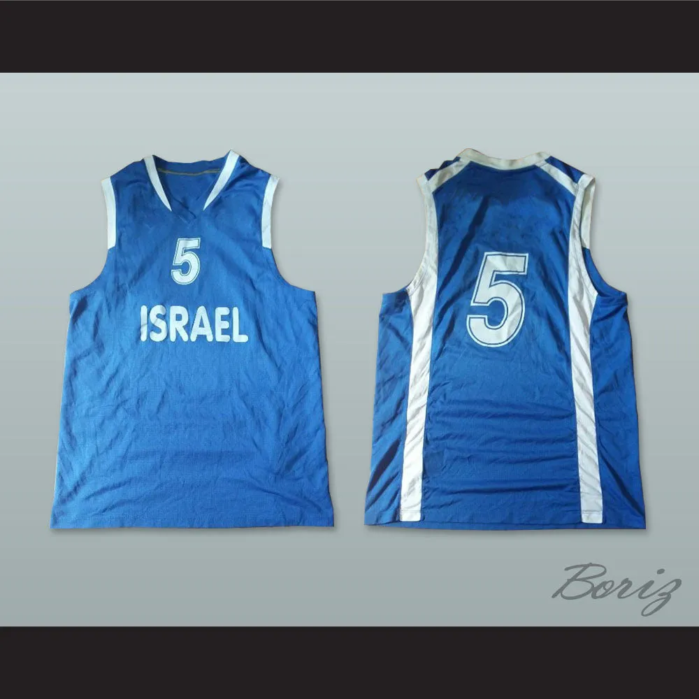 Israel 5 National Team Basketball Jersey