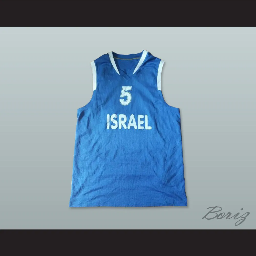 Israel 5 National Team Basketball Jersey