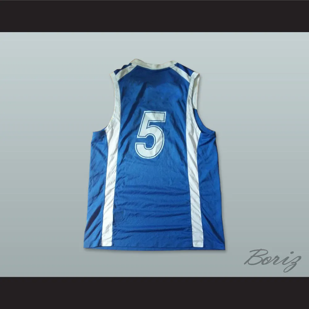 Israel 5 National Team Basketball Jersey
