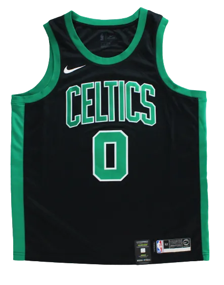 Jayson Tatum Boston Celtics Signed Black Nike Swingman NBA Jersey FANATICS