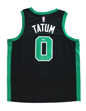 Jayson Tatum Boston Celtics Signed Black Nike Swingman NBA Jersey FANATICS