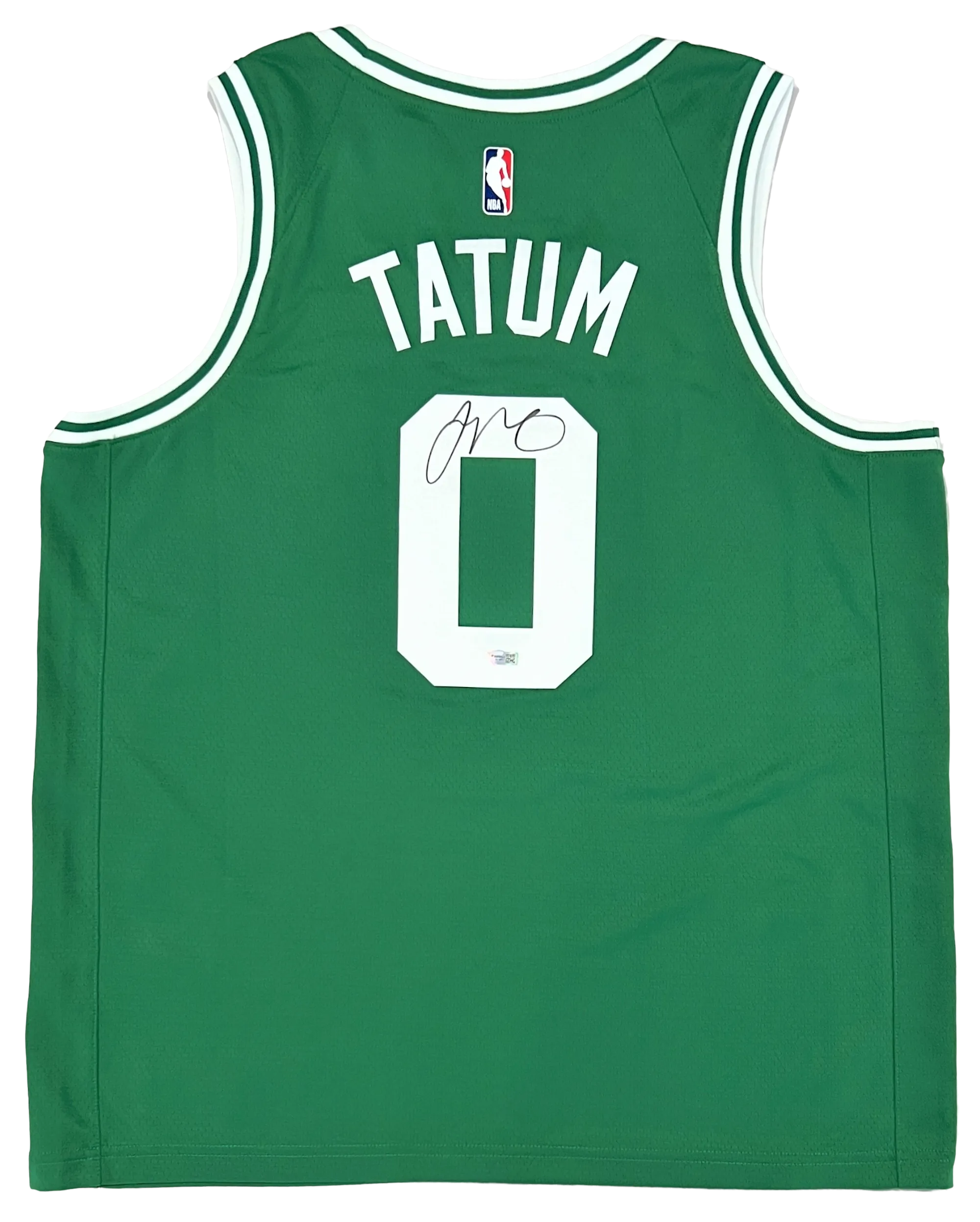 Jayson Tatum Boston Celtics Signed NBA Green Nike Swingman Jersey FANATICS