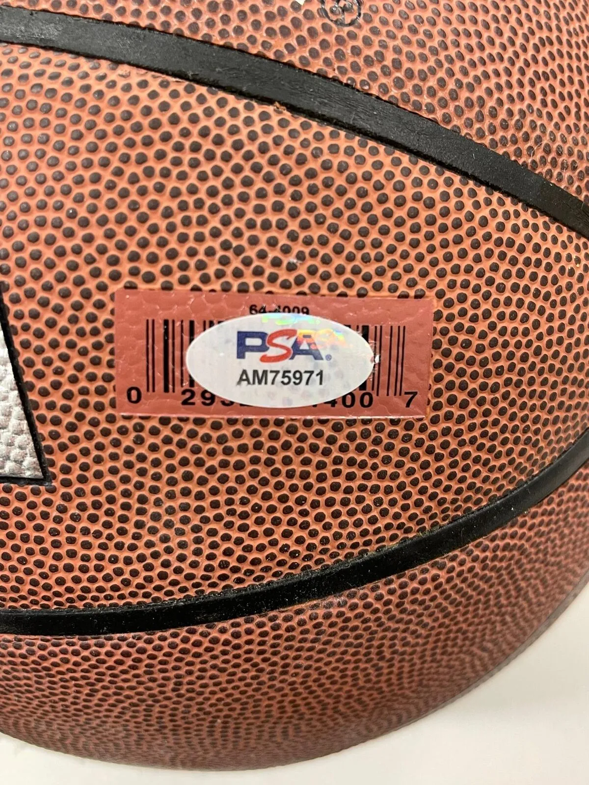 Jerry West signed Basketball Auto Grade 10 PSA/DNA Lakers autographed