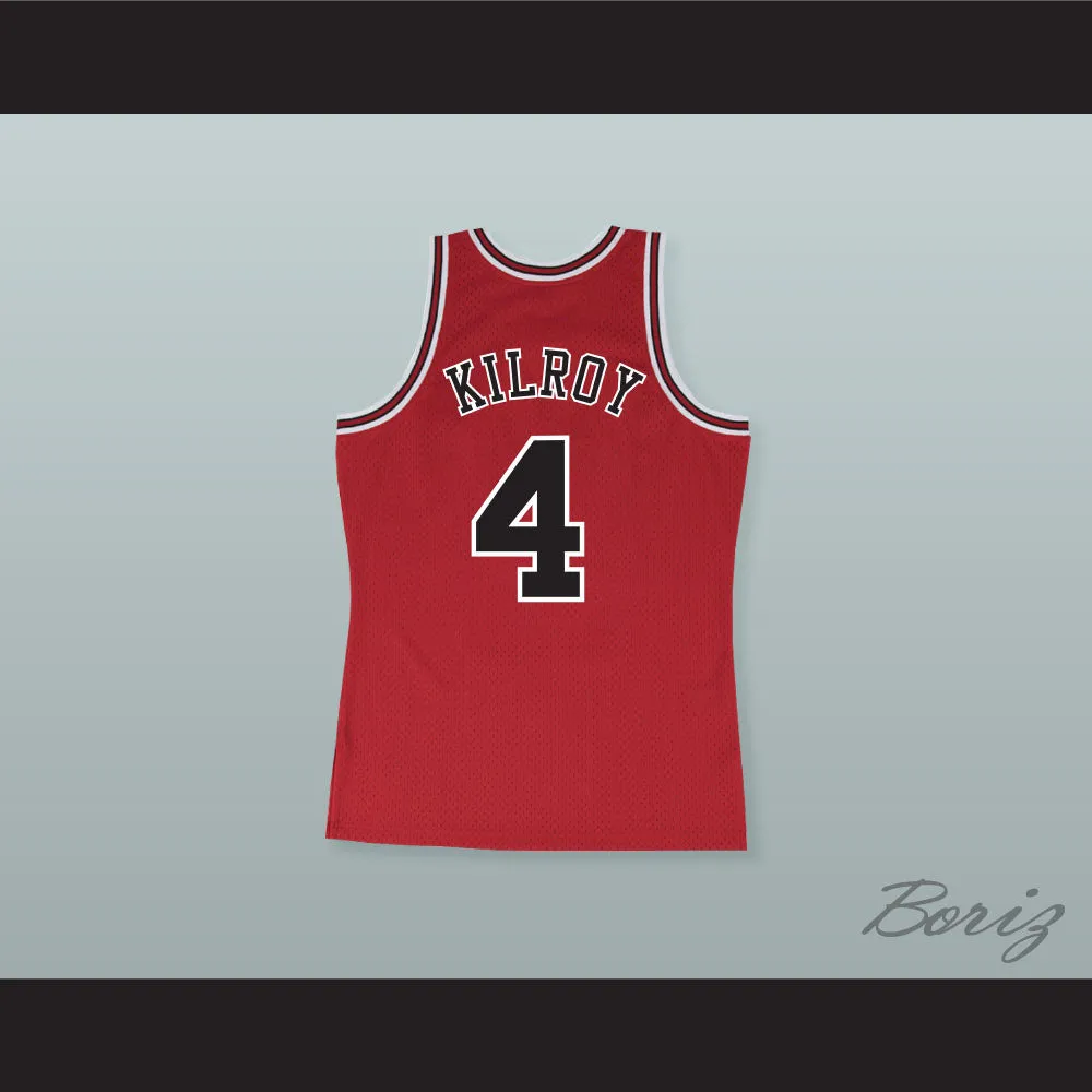 Johnny Kilroy 4 Pro Career Red Basketball Jersey