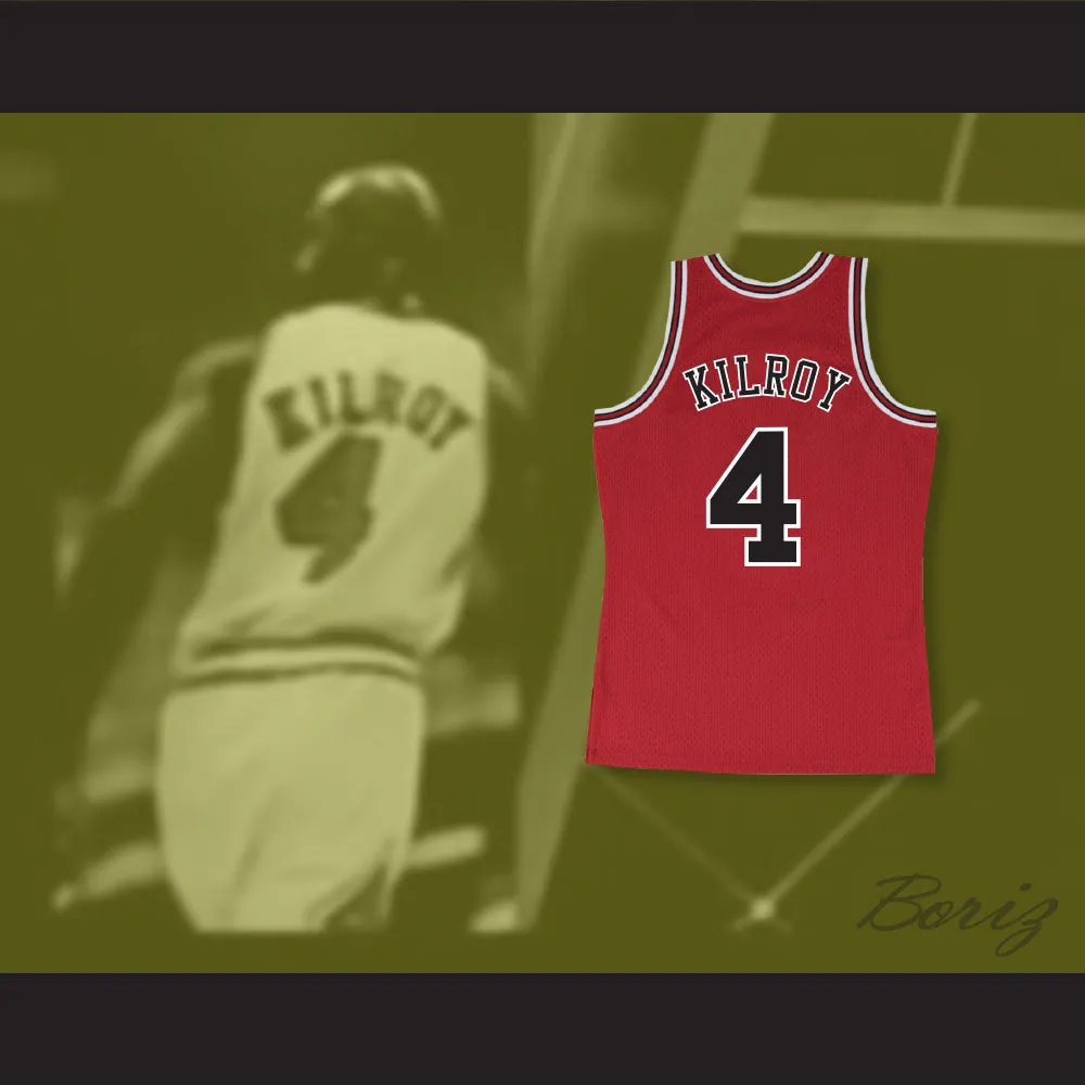 Johnny Kilroy 4 Pro Career Red Basketball Jersey