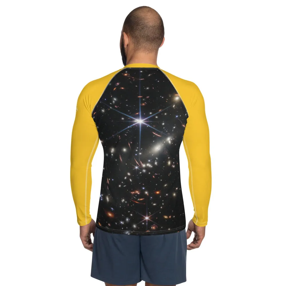 JWST SMACS 0723 Deep Field Galaxy Cluster Straight Cut Rash Guard