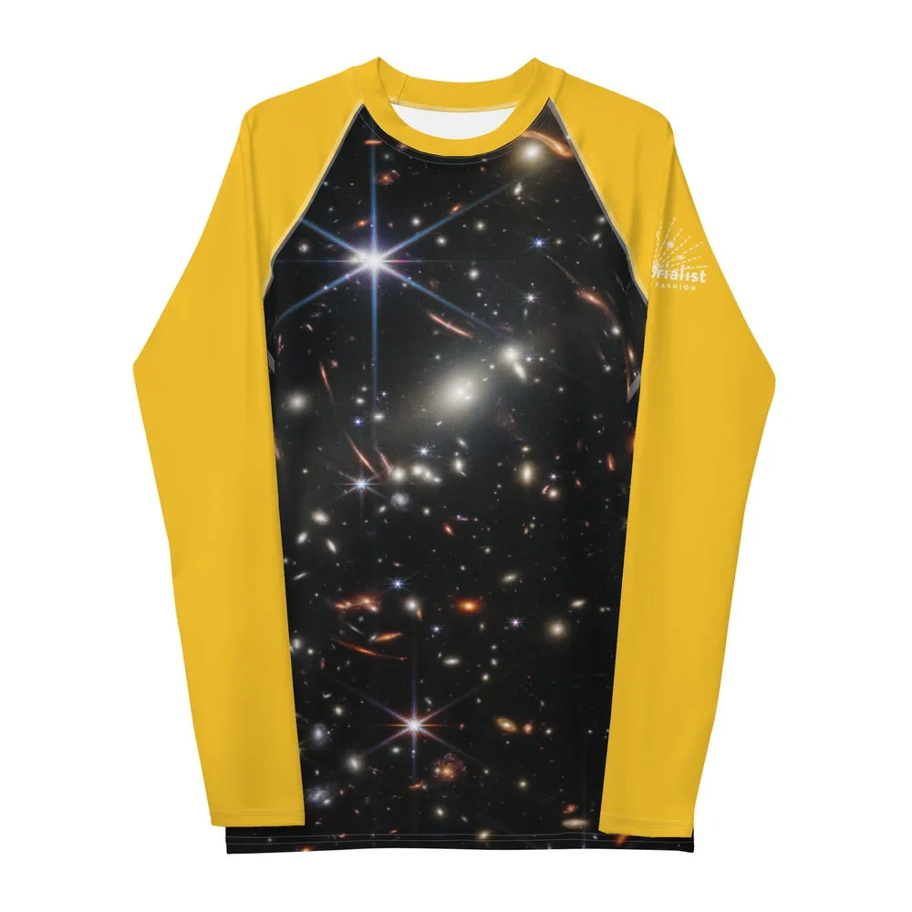 JWST SMACS 0723 Deep Field Galaxy Cluster Straight Cut Rash Guard