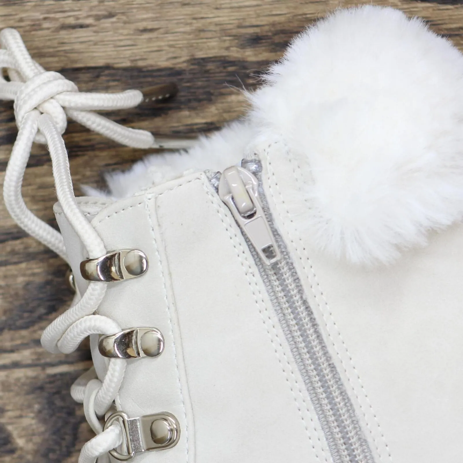 Karen Scott Womens Wanona Booties Winter Boots 10011619500 Winter White 10.5M