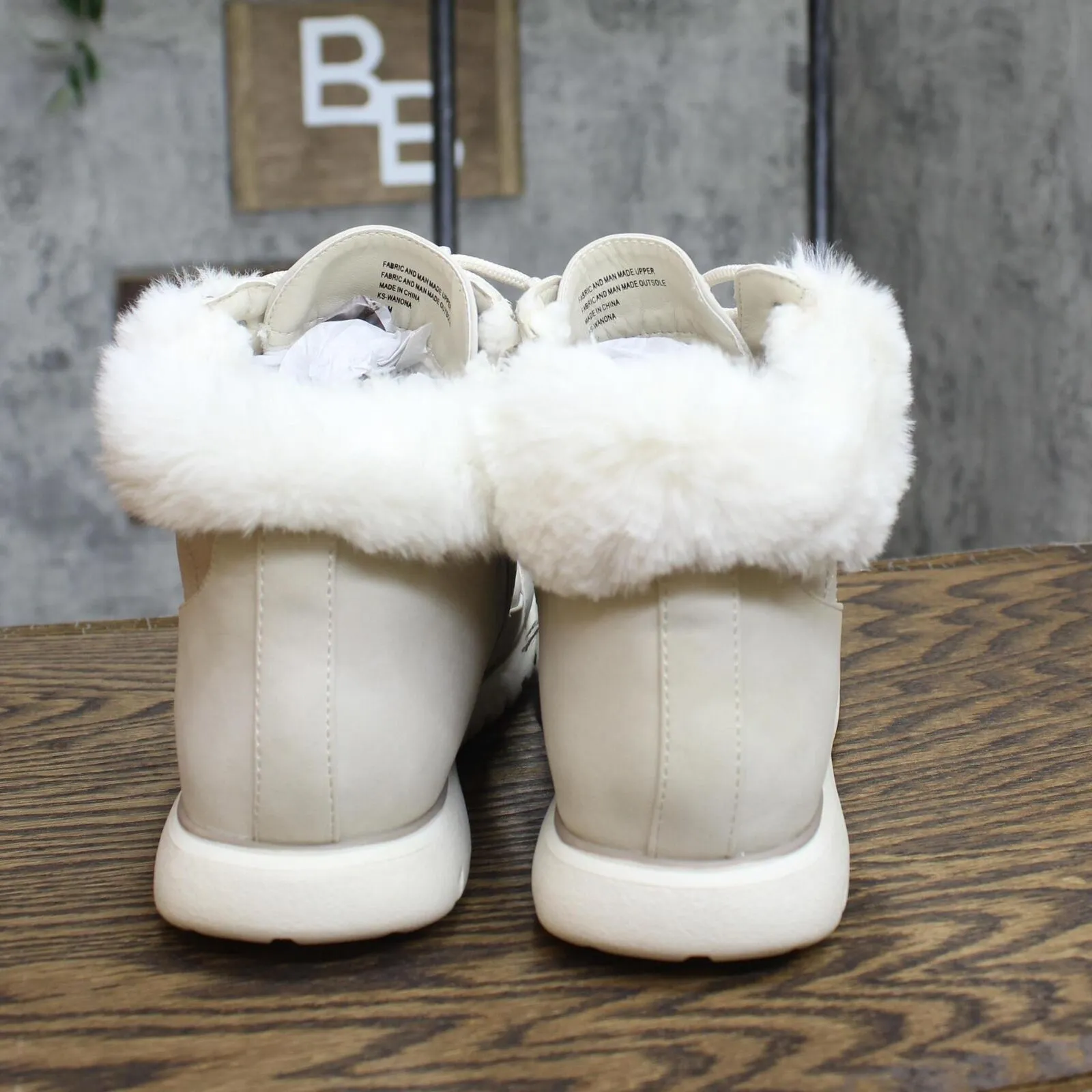 Karen Scott Womens Wanona Booties Winter Boots 10011619500 Winter White 10.5M