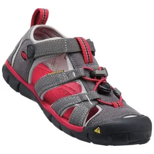 KEEN SEACAMP II CNX MAGNET/ RED LITTLE/BIG KIDS SANDALS (WATER FRIENDLY)